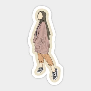 Casual Warm Moon Collection Sticker